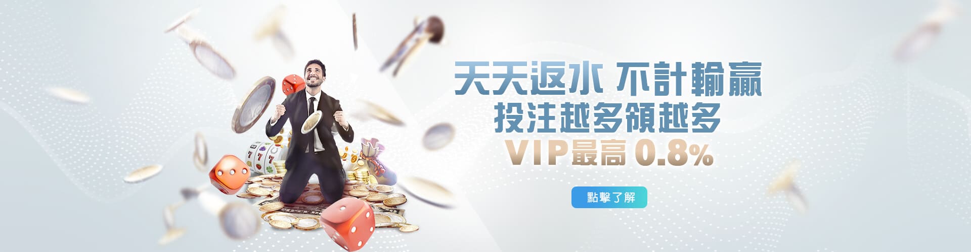 線上娛樂城天天返水優惠